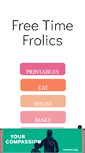 Mobile Screenshot of freetimefrolics.com